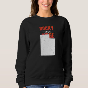 Sudadera Cresta Rocosa Utah EE. UU. Estado América Viaje Ut