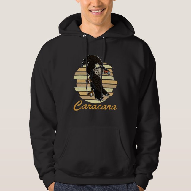 Sudadera Crested caracara birds biologist ornithologist bir (Anverso)