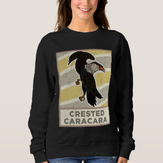Sudadera Crested caracara birds biologist ornithologist bir