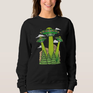 Sudadera Creyente Alien Ciencia Ficción Extraterrestre Cie