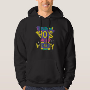 Sudadera Criado en Hip Hop Graffiti de los 90's Rap Old Sch