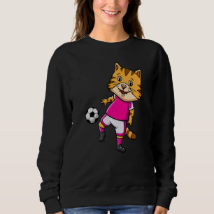 Sudadera Criador de Gatos Pata Amor Portero Delantero Fútbo