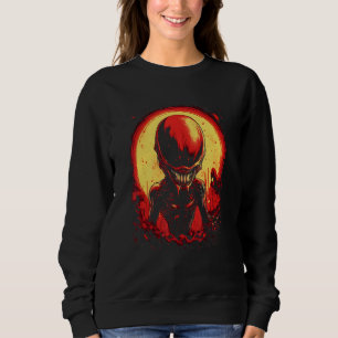 Sudadera Criatura alienígena extraterrestre por Haunted Hor