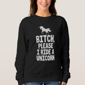 Sudadera Criatura Mítica Caballo Unicornio Sarcástico