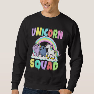 Sudadera Criaturas mágicas de rinoceronte unicornio rinocer