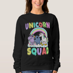 Sudadera Criaturas mágicas de rinoceronte unicornio rinocer