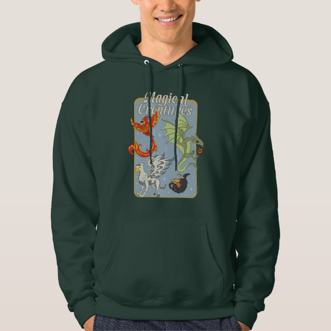 Sudadera Criaturas Mágicas Gráficos Vintage (Anverso)