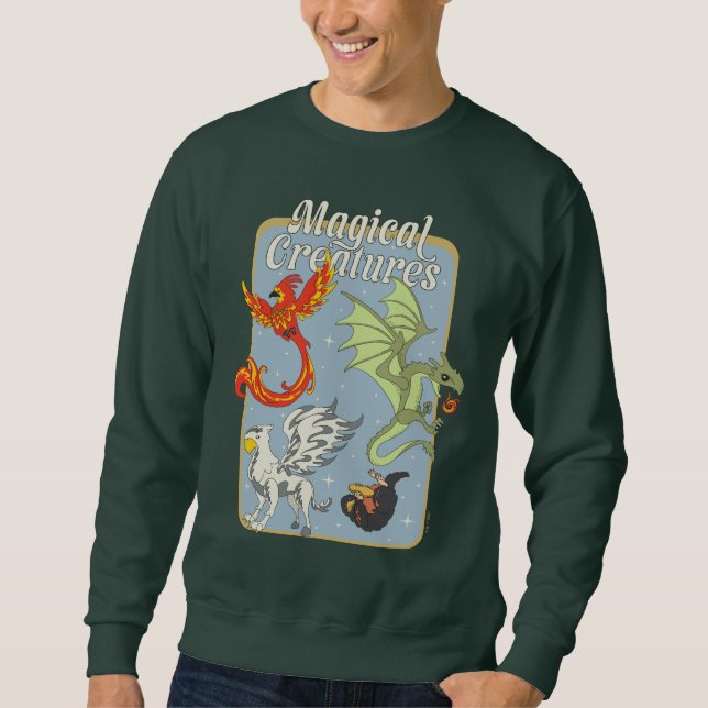 Sudadera Criaturas Mágicas Gráficos Vintage (Anverso)