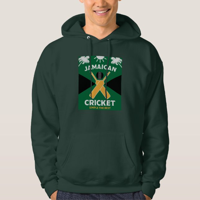 Sudadera Cricket de Jamaica (Anverso)