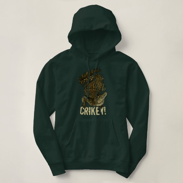 Sudadera ¡Crikey cocodrilo! (Diseño del anverso)