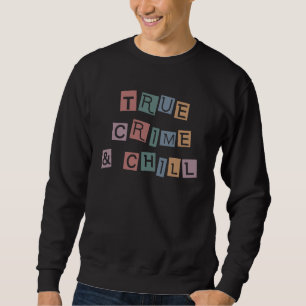 Sudadera Crimen verdadero y escalofrío   Programa Junkie so