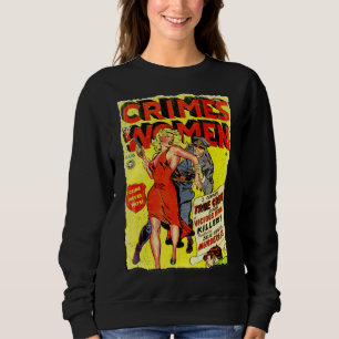 Sudadera Crímenes de mujeres #2 portada de historietas de l