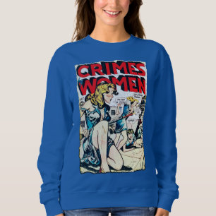Sudadera Crímenes de mujeres #3 portada de historietas de l