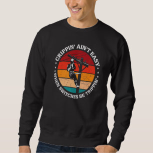 Sudadera Crippin No Es Fácil Cuando Los Interruptores Están