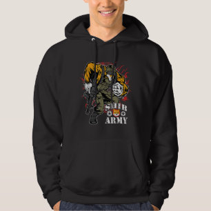 Sudadera Cripto del soldado de la inu del EJÉRCITO SHIB