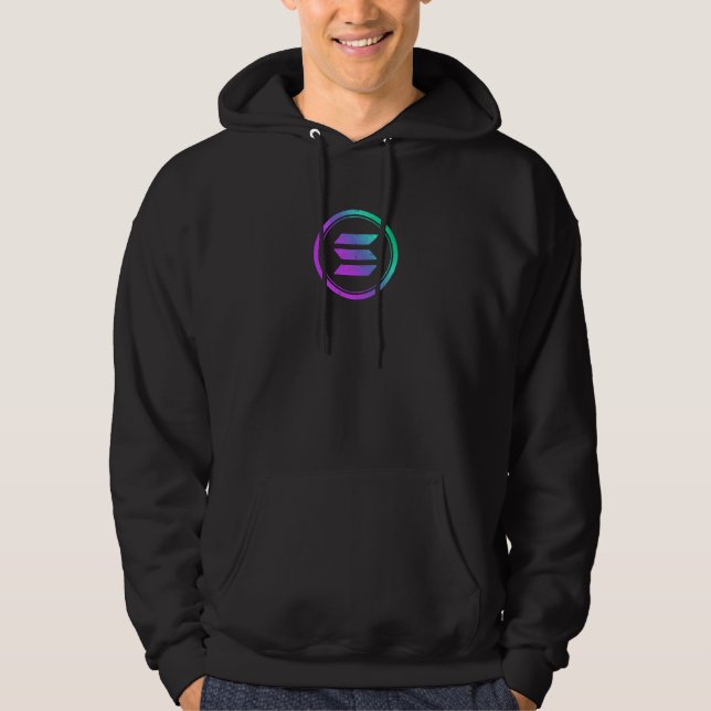 Sudadera Criptodivisa de Solana con problemas   (Anverso)