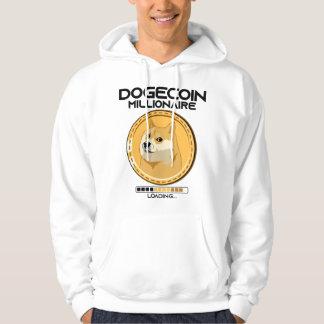 Sudadera Criptodivisa divertida Dogecoin Millionaire