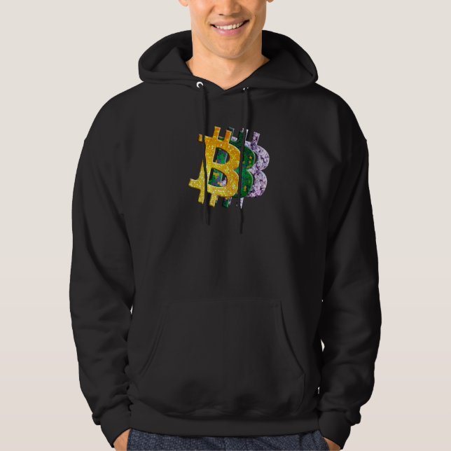 Sudadera Criptodivisa Vidrio Verde Amarillo Lilac Bi (Anverso)
