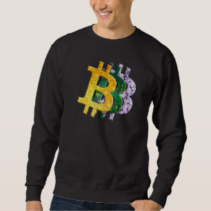 Sudadera Criptodivisa Vidrio Verde Amarillo Lilac Bi