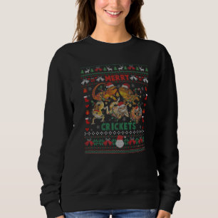 Sudadera Críquet de cerezo con barba Dragón Navidades feos