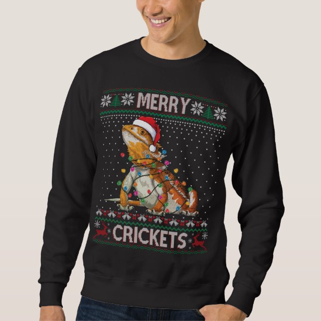 Sudadera Críquet de cerezo Dragón con barba Bea Dulces Chri (Anverso)