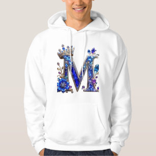 Sudadera Cristal de Zafiro Real M Corona Monograma