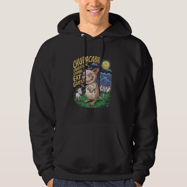 Sudadera Cristal mítica de Chupacabra (Anverso)