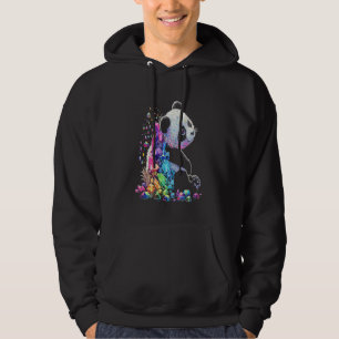 Sudadera Cristales Esotéricos de Panda Ilustración Adorable
