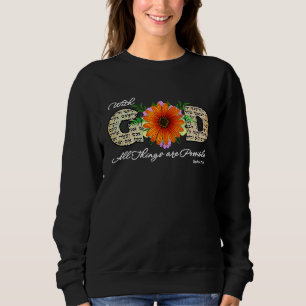 Sudadera Cristianas para mujeres citas bíblicas positivas y