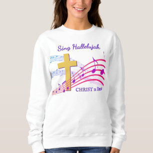 Sudadera Cristianismo ALELUYA CRISTO HA RESUCITADO Pascua