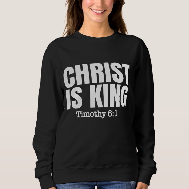 Sudadera Cristiano católico o protestante (Anverso)