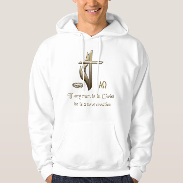 Sudadera Cristiano de los hombres (Anverso)