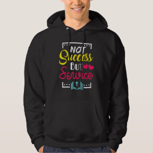 Sudadera Cristiano No Éxito Pero Servicio Gráfico Cruzado B
