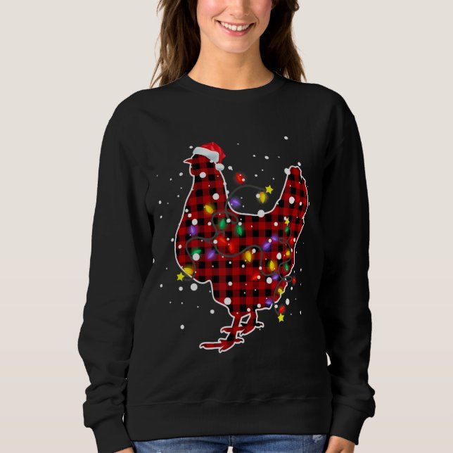 Sudadera Cristina de la Plata Roja de pollo (Anverso)