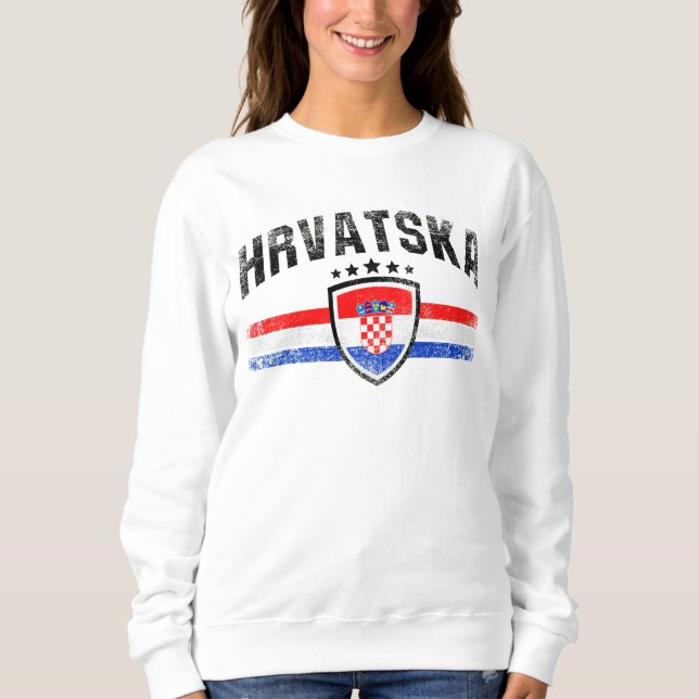 Sudadera Croacia (Anverso)