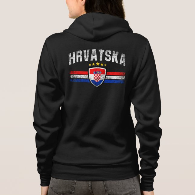 Sudadera Croacia (Reverso)