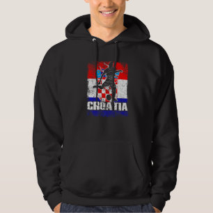 Sudadera Croacia Fútbol Croacia Fútbol Bandera de Croacia F