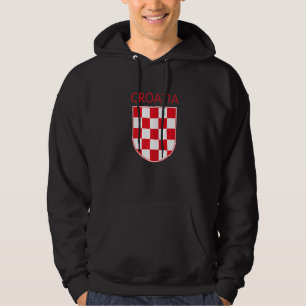 Sudadera Croacia: Hombres o mujeres del orgullo croata