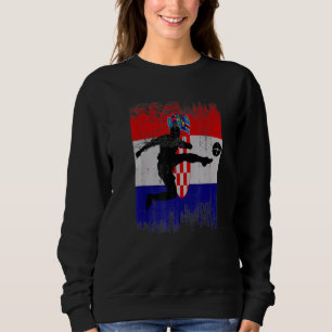 Sudadera Croata croata de fútbol de Croacia