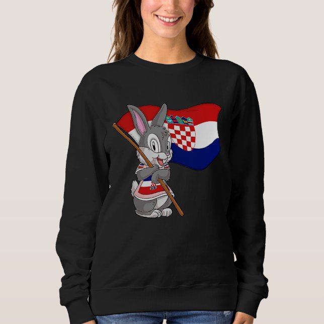 Sudadera Croatia Rabbit (Anverso)