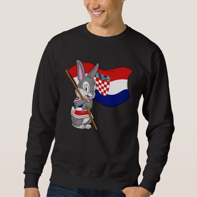 Sudadera Croatia Rabbit (Anverso)
