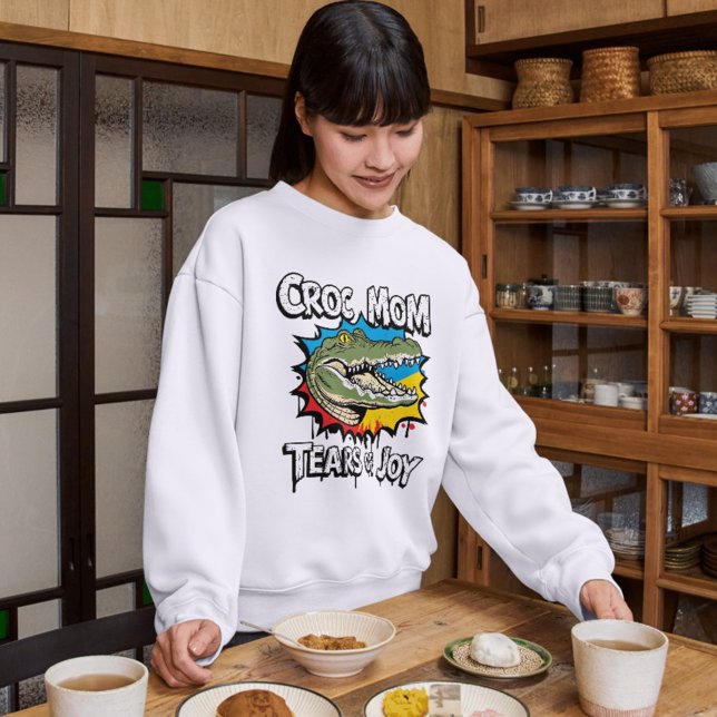 Sudadera Croc Mom Funny Alligator Lover (Subido por el creador)