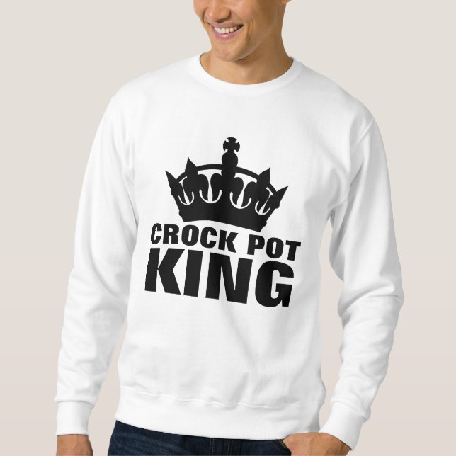 SUDADERA CROCK POT KING T-SHIRS (Anverso)
