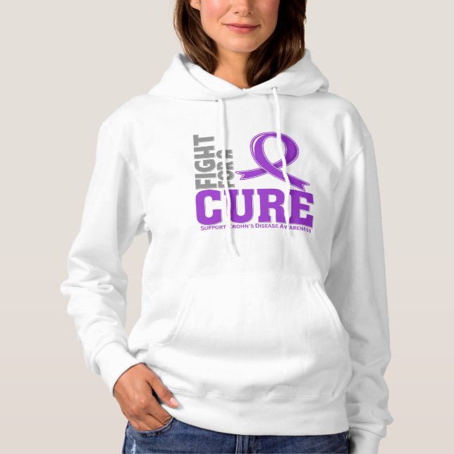 Sudadera Crohn's Disease Fight For A Cure (Anverso)