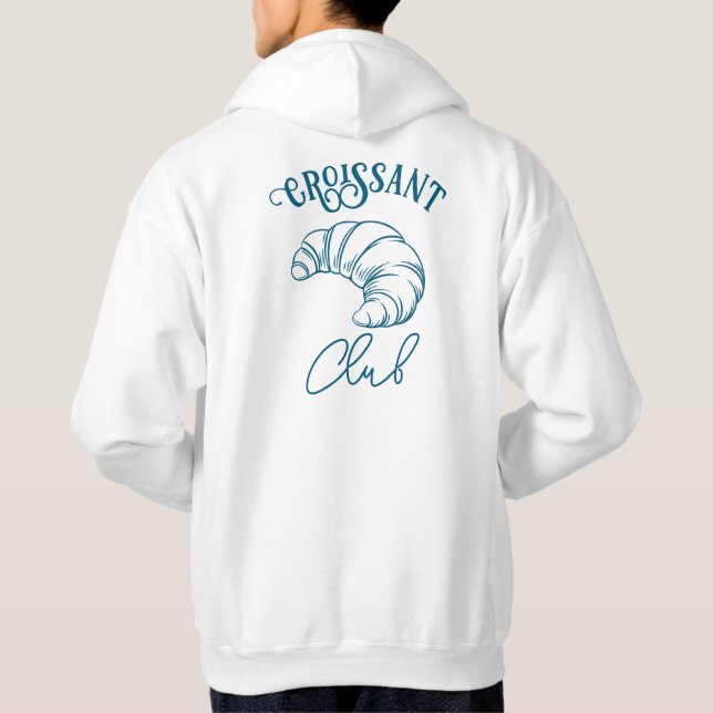 Sudadera Croissant Club (Reverso)