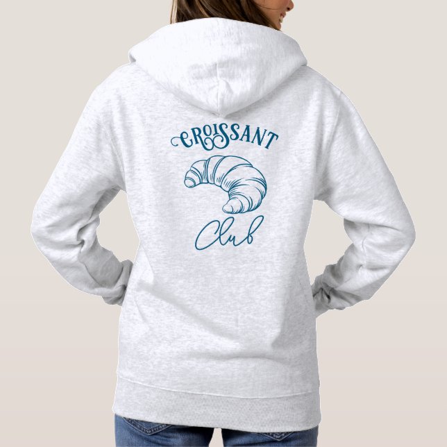 Sudadera Croissant Club (Reverso)