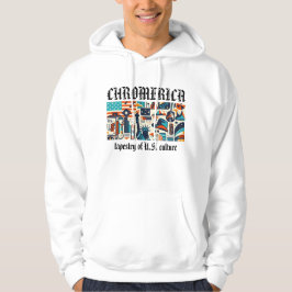 Sudadera Cromerica - Tapiz de la cultura gráfica de Estados