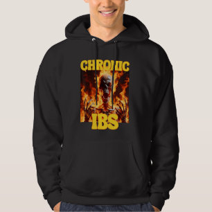 Sudadera Crónica de IBS Gracioso Cringe de Skeleton duro Me