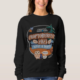 Sudadera Croptoberfest 2023 Ellijay Black Sweatshirt