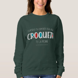Sudadera Croqueta